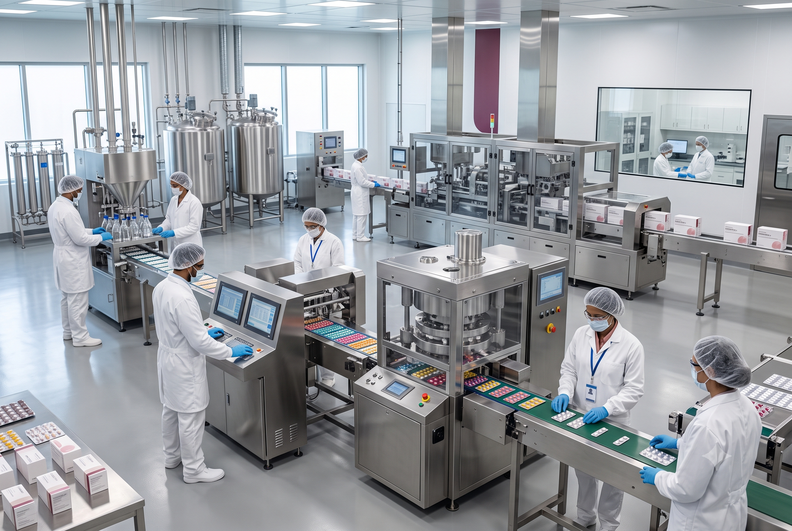 Sterile Cleanroom Production